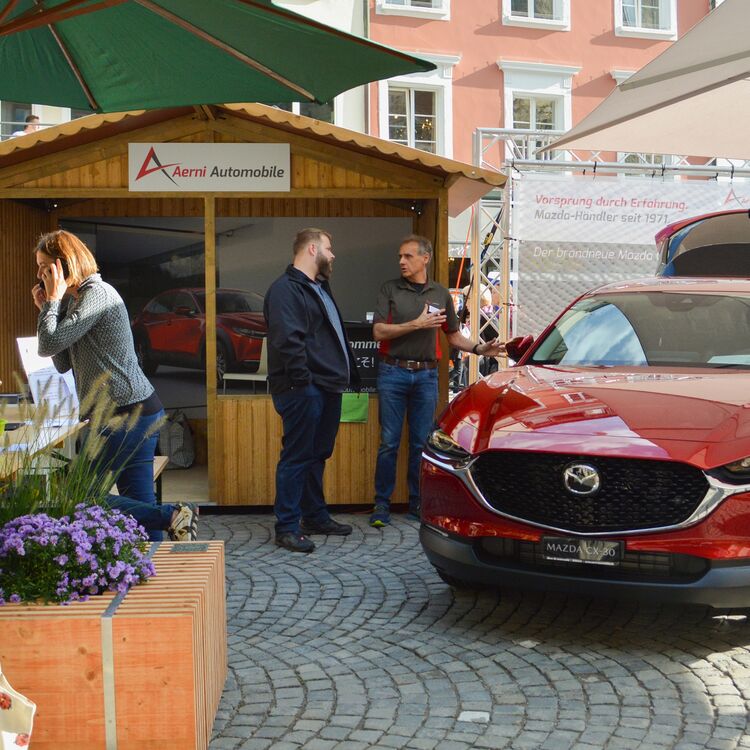 Messeauftritt Aerni AG Automobile