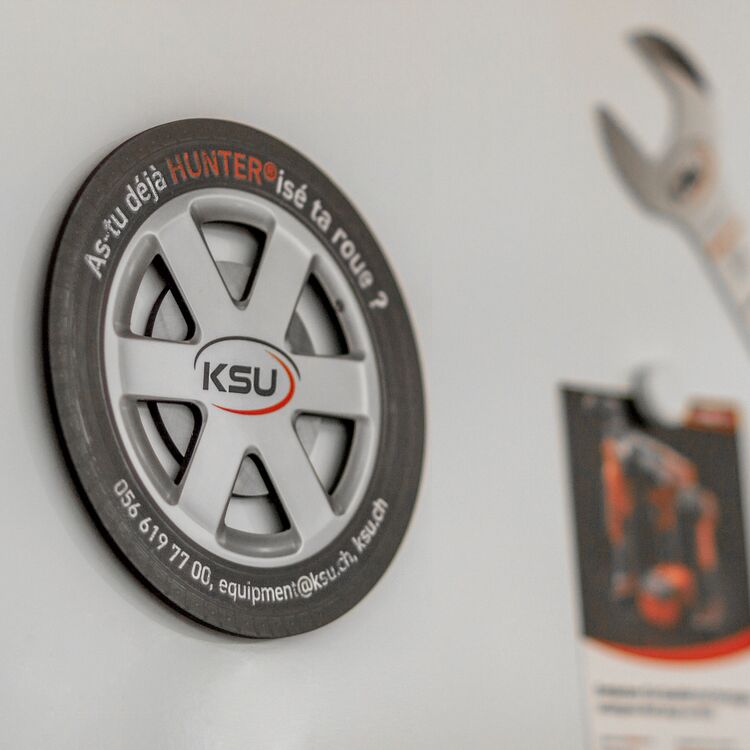 Werbemittel für die KSU A-Technik AG